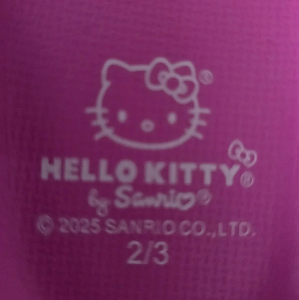 Hello Kitty By Sanrio Girls Kids Slip Ons Slides Sandals Hot Pink Size 2/3